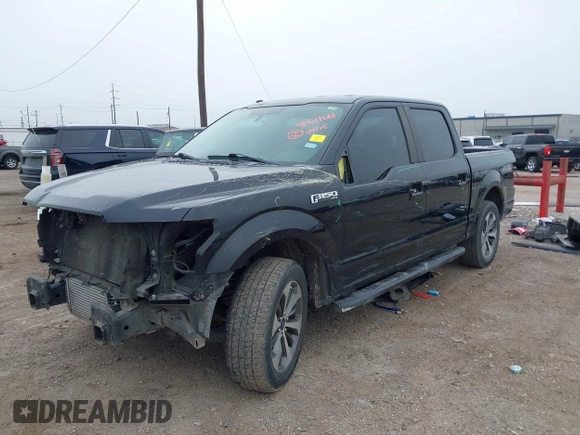 2019 Ford F-150 XL with VIN 1FTEW1CP1KKD24603, listed as a IAAI auction lot 41464661 with 139,975 mi miles and . Bid and sale history available at carsss.com. Image 6.