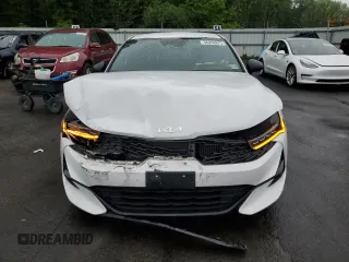 2022 Kia K5 GT-Line z VIN 5XXG64J20NG122075, wystawiony jako Copart lot #56356875 z przebiegiem 54 554 mil mil oraz Szkoda całkowita • Salvage title. Historia ofert i sprzedaży dostępna na DreamBid. Obrazek 5.