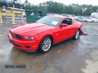 2012 Ford Mustang Premium with VIN 1ZVBP8AM7C5252191, listed as a IAAI auction lot 42498076 with 180,727 mi miles and . Bid and sale history available at DreamBid. Image 18.