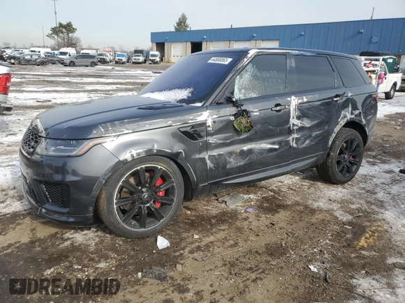 2019 Land Rover Range Rover Sport HST with VIN SALWS2SU3KA863610, listed as a Copart auction lot 44800065 with 62,469 mi miles and Clean title. Bid and sale history available at DreamBid. Image 1.