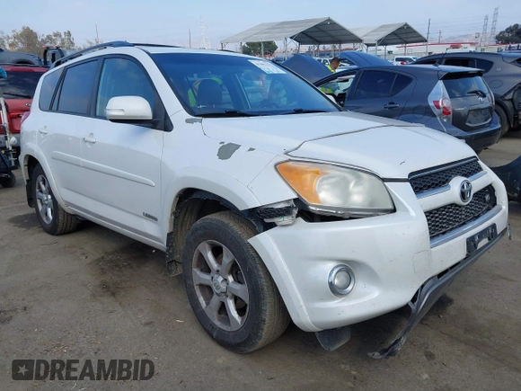 2010 Toyota RAV4 Ltd with VIN 2T3DK4DV7AW019523, listed as a IAAI auction lot 41462175 with 164,923 mi miles. Bid and sale history available at carsss.com. Image 1.