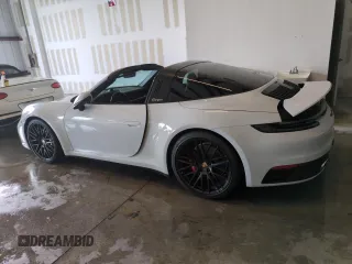 2022 Porsche 911 4S with VIN WP0BB2A91NS232212, listed as a Copart auction lot 73960974 with 0 mi miles and Non Repairable. Bid and sale history available at carsss.com. Image 2.