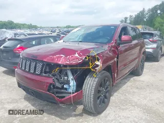 2021 Jeep Grand Cherokee Laredo X z VIN 1C4RJEAG0MC624737, wystawiony jako IAAI lot #42133614 z przebiegiem 61 970 mil mil oraz . Historia ofert i sprzedaży dostępna na DreamBid. Obrazek 17.