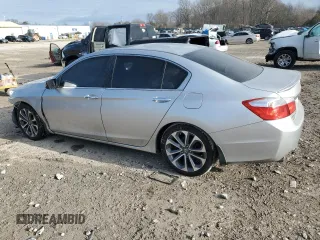 2014 Honda Accord Sedan Sport with VIN 1HGCR2F54EA087180, listed as a Copart auction lot 88980265 with 151,115 mi miles and Clean Title. Bid and sale history available at carsss.com. Image 2.