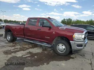 2021 Ram 3500 Tradesman with VIN 3C63RRGL9MG635959, listed as a Copart auction lot 62939704 with 50,281 mi miles and Salvage Title. Bid and sale history available at carsss.com. Image 4.