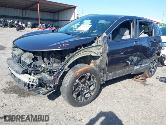 2017 Honda CR-V Touring with VIN 2HKRW2H90HH661501, listed as a IAAI auction lot 41475278 with 1 mi miles. Bid and sale history available at carsss.com. Image 23.
