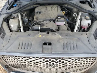 2022 Genesis GV70 2.5T with VIN KMUMADTBXNU030039, listed as a Copart auction lot 58496015 with 63,773 mi miles and Salvage title. Bid and sale history available at DreamBid. Image 12.