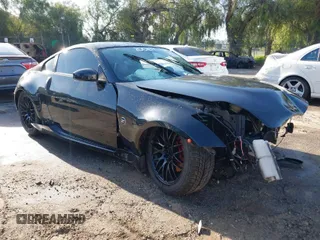 2008 Nissan 350Z with VIN JN1BZ34DX8M705621, listed as a IAAI auction lot 41835452 with 122,542 mi miles. Bid and sale history available at carsss.com. Image 1.