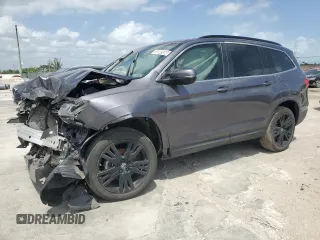 2021 Honda Pilot Special Edition with VIN 5FNYF6H26MB057899, listed as a Copart auction lot 51139315 with 52,016 mi miles and Salvage Title. Bid and sale history available at carsss.com. Image 1.
