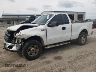 2007 Ford F-150 XL with VIN 1FTRF14V97KB65061, listed as a Copart auction lot 56280705 with 310,029 mi miles and Salvage title. Bid and sale history available at DreamBid. Image 1.