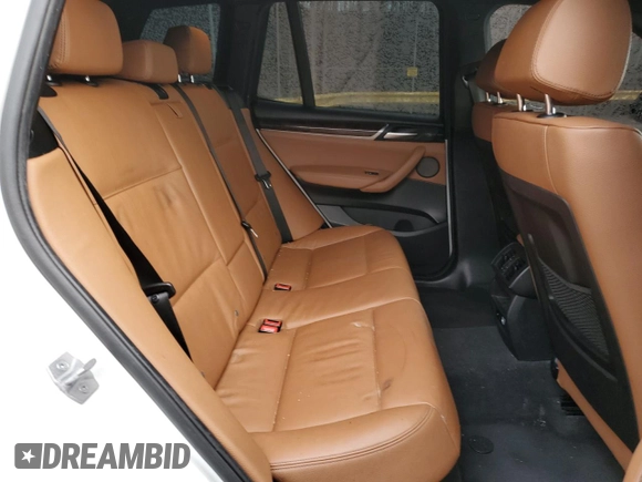 2017 BMW X3 xDrive35i with VIN 5UXWX7C56H0U39977, listed as a Copart auction lot 41337845 with 119,286 mi miles and Salvage Title. Bid and sale history available at DreamBid. Image 11.
