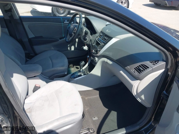 2017 Hyundai Accent Sport with VIN KMHCU5AE4HU355990, listed as a IAAI auction lot 42034435 with 181,831 mi miles. Bid and sale history available at carsss.com. Image 5.