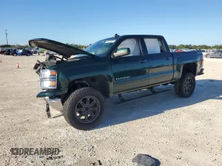 2015 Chevrolet Silverado 1500 LT with VIN 3GCUKREC3FG186673, listed as a Copart auction lot 72437844 with Not Provided miles and Salvage Title. Bid and sale history available at DreamBid. Image 1.