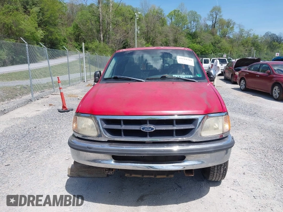 1998 Ford F-150 with VIN 1FTZX1768WNB10115, listed as a IAAI auction lot 42144769 with 294,775 mi miles and . Bid and sale history available at DreamBid. Image 12.