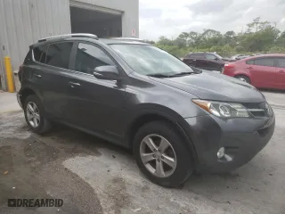 2014 Toyota RAV4 XLE with VIN 2T3WFREV4EW112482, listed as a Copart auction lot 50349525 with 192,170 mi miles and Salvage Title. Bid and sale history available at carsss.com. Image 4.