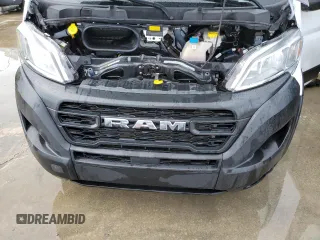 2024 Ram ProMaster Cargo Tradesman with VIN 3C6LRVBG8RE112454, listed as a Copart auction lot 74793884 with Not Provided miles and Salvage Title. Bid and sale history available at DreamBid. Image 12.