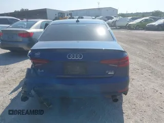 2018 Audi A4 Premium Plus with VIN WAULMAF47JN002184, listed as a IAAI auction lot 40038594 with 164,561 mi miles. Bid and sale history available at carsss.com. Image 16.