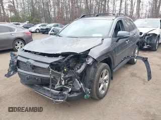 2020 Toyota RAV4 Hybrid Limited with VIN 4T3DWRFV9LU008881, listed as a IAAI auction lot 41672085 with 39,557 mi miles. Bid and sale history available at carsss.com. Image 18.