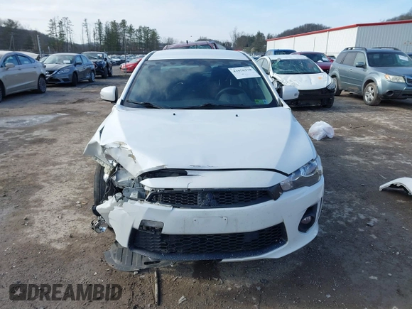 2017 Mitsubishi Lancer ES with VIN JA32V2FW0HU014887, listed as a IAAI auction lot 41056278 with 108,385 mi miles. Bid and sale history available at carsss.com. Image 13.