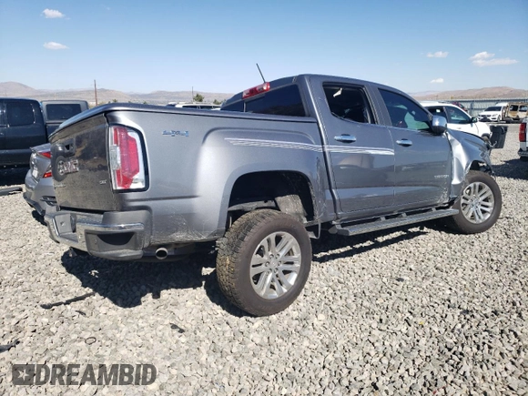 2020 GMC Canyon 4WD SLT with VIN 1GTG6DEN2L1248645, listed as a Copart auction lot 74919454 with 56,085 mi miles and Salvage Title. Bid and sale history available at carsss.com. Image 3.