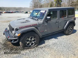 2021 Jeep Wrangler Unlimited Rubicon с VIN 1C4HJXFG0MW606057, выставлен на аукционе Copart как лот 51122355 с пробегом 30 804 миль миль и Списание • Salvage title. История ставок и продаж доступна на DreamBid. Изображение 1.