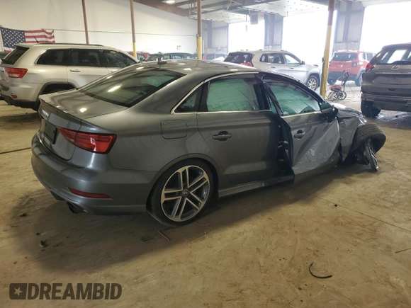 2017 Audi A3 Sedan Premium Plus with VIN WAUJ8GFF1H1014669, listed as a Copart auction lot 63958353 with 71,243 mi miles. Bid and sale history available at carsss.com. Image 3.