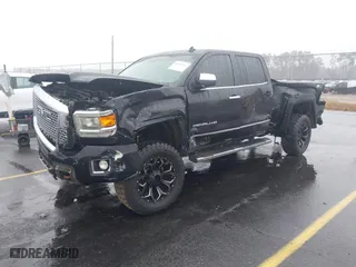 2015 GMC Sierra 2500HD available WiFi Denali with VIN 1GT120E89FF193669, listed as a IAAI auction lot 41556681 with NaN miles. Bid and sale history available at carsss.com. Image 17.