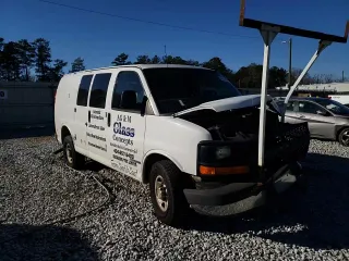 2012 Chevrolet Express Cargo z VIN 1GCWGFCAXC1184326, wystawiony jako Copart lot #88801015 z przebiegiem 393 415 mil mil oraz Szkoda całkowita • Salvage title. Historia ofert i sprzedaży dostępna na DreamBid. Obrazek 14.
