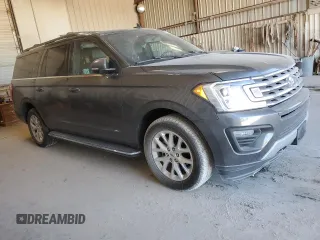 2021 Ford Expedition Max XLT with VIN 1FMJK1JT4MEA84406, listed as a Copart auction lot 42350705 with 80,467 mi miles and Salvage Title. Bid and sale history available at DreamBid. Image 4.