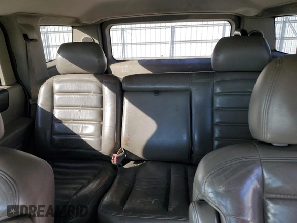 2003 Hummer H2 with VIN 5GRGN23U33H114928, listed as a Copart auction lot 78247874 with 290,954 mi miles and Clean Title. Bid and sale history available at carsss.com. Image 10.