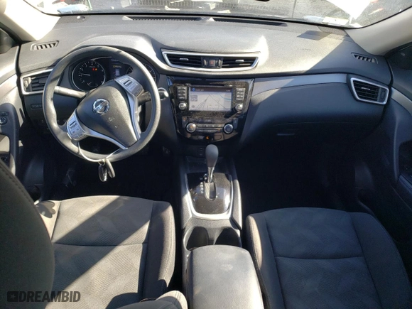 2016 Nissan Rogue SV with VIN KNMAT2MV7GP644321, listed as a Copart auction lot 47384215 with 50,540 mi miles and Non Repairable. Bid and sale history available at carsss.com. Image 8.