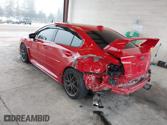 2016 Subaru WRX STI Limited with VIN JF1VA2Z67G9806662, listed as a IAAI auction lot 41353554 with 86,537 mi miles and . Bid and sale history available at DreamBid. Image 3.