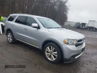 2012 Dodge Durango Crew with VIN 1C4RDJDG2CC151918, listed as a IAAI auction lot 41981077 with 196,758 mi miles. Bid and sale history available at carsss.com. Image 1.
