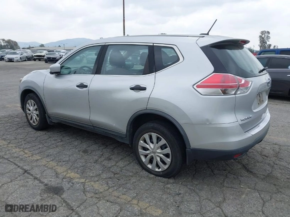 2016 Nissan Rogue SV with VIN KNMAT2MT9GP734357, listed as a IAAI auction lot 41904760 with 164,809 mi miles. Bid and sale history available at carsss.com. Image 3.