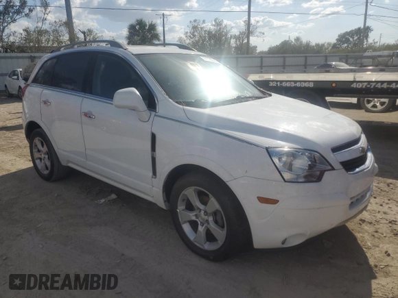 2014 Chevrolet Captiva Sport LTZ with VIN 3GNAL4EK2ES554953, listed as a Copart auction lot 77829244 with Not Provided miles and Salvage Title. Bid and sale history available at DreamBid. Image 4.