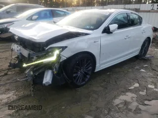 2019 Acura ILX Premium z VIN 19UDE2F8XKA000369, wystawiony jako Copart lot #43128315 z przebiegiem 43 503 mil mil oraz Szkoda całkowita • Salvage title. Historia ofert i sprzedaży dostępna na DreamBid. Obrazek 1.
