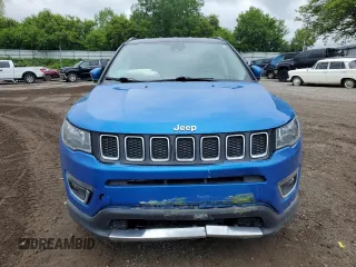 2021 Jeep Compass Limited z VIN 3C4NJDCB9MT535683, wystawiony jako Copart lot #58504285 z przebiegiem 44 738 mil mil oraz Czysty tytuł • Clean title. Historia ofert i sprzedaży dostępna na DreamBid. Obrazek 5.