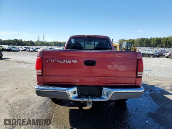 1999 Dodge Dakota SLT with VIN 1B7FL26XXXS263080, listed as a Copart auction lot 76882994 with 0 mi miles and Salvage Title. Bid and sale history available at carsss.com. Image 6.