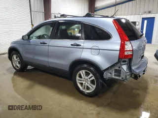 2010 Honda CR-V EX with VIN 5J6RE4H51AL012104, listed as a Copart auction lot 54523335 with 128,736 mi miles and Salvage Title. Bid and sale history available at carsss.com. Image 2.
