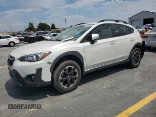 2021 Subaru Crosstrek Premium with VIN JF2GTAPC6M8278051, listed as a Copart auction lot 60501405 with 46,350 mi miles and Salvage title. Bid and sale history available at DreamBid. Image 1.