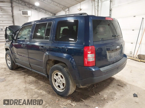 2014 Jeep Patriot Sport with VIN 1C4NJPBA1ED553340, listed as a IAAI auction lot 41212383 with 119,819 mi miles and . Bid and sale history available at DreamBid. Image 3.