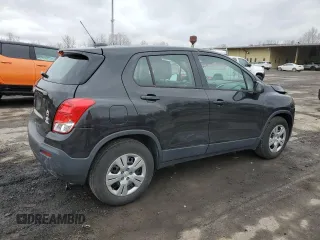 2016 Chevrolet Trax LS with VIN KL7CJKSB0GB631248, listed as a Copart auction lot 52078205 with 88,013 mi miles and Salvage Title. Bid and sale history available at carsss.com. Image 3.