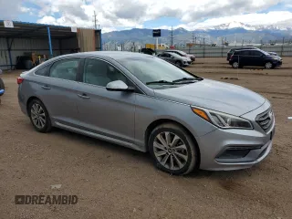 2016 Hyundai Sonata Sport с VIN 5NPE34AF0GH268888, выставлен на аукционе Copart как лот 57475645 с пробегом 63 379 миль миль и Списание • Salvage title. История ставок и продаж доступна на DreamBid. Изображение 4.