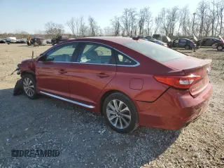 2015 Hyundai Sonata 2.4L Sport with VIN 5NPE34AF2FH060879, listed as a Copart auction lot 49046405 with 104,583 mi miles and Salvage Title. Bid and sale history available at carsss.com. Image 2.