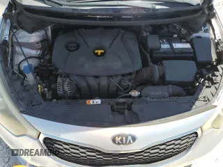 2015 Kia Forte LX with VIN KNAFX4A69F5343124, listed as a Copart auction lot 54858145 with 130,488 mi miles and Salvage Title. Bid and sale history available at carsss.com. Image 11.