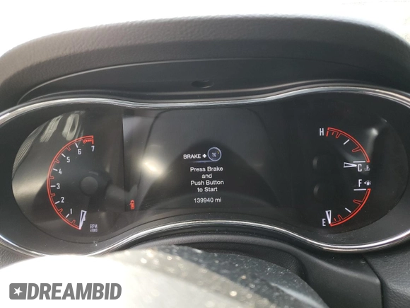 2017 Dodge Durango Citadel with VIN 1C4RDJEG2HC806441, listed as a Copart auction lot 50087124 with 139,940 mi miles and Salvage Title. Bid and sale history available at carsss.com. Image 9.