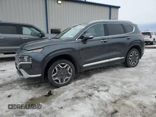 2022 Hyundai Santa Fe Limited with VIN 5NMS4DAL8NH456185, listed as a Copart auction lot 48406205 with 39,580 mi miles and Salvage Title. Bid and sale history available at carsss.com. Image 1.