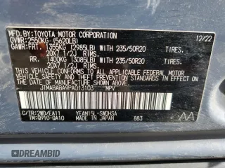 2023 Subaru Solterra Limited z VIN JTMABABA9PA013103, wystawiony jako Copart lot #45185785 z przebiegiem 43 952 mil mil oraz Szkody całkowita. Historia ofert i sprzedaży dostępna na DreamBid. Obrazek 13.