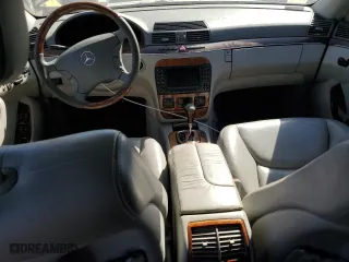 2006 Mercedes-Benz S-Class 5.0L with VIN WDBNG84J36A465246, listed as a Copart auction lot 68809814 with 0 mi miles and Salvage Title. Bid and sale history available at carsss.com. Image 8.