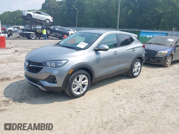 2023 Buick Encore GX Preferred with VIN KL4MMBS28PB145618, listed as a IAAI auction lot 42383270 with 6,788 mi miles and . Bid and sale history available at DreamBid. Image 2.